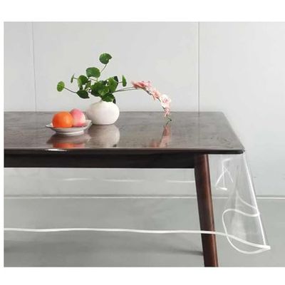 Imagen 2 del producto Mantel De Hule Plastico Mesa Rectangular Transparente 180cm