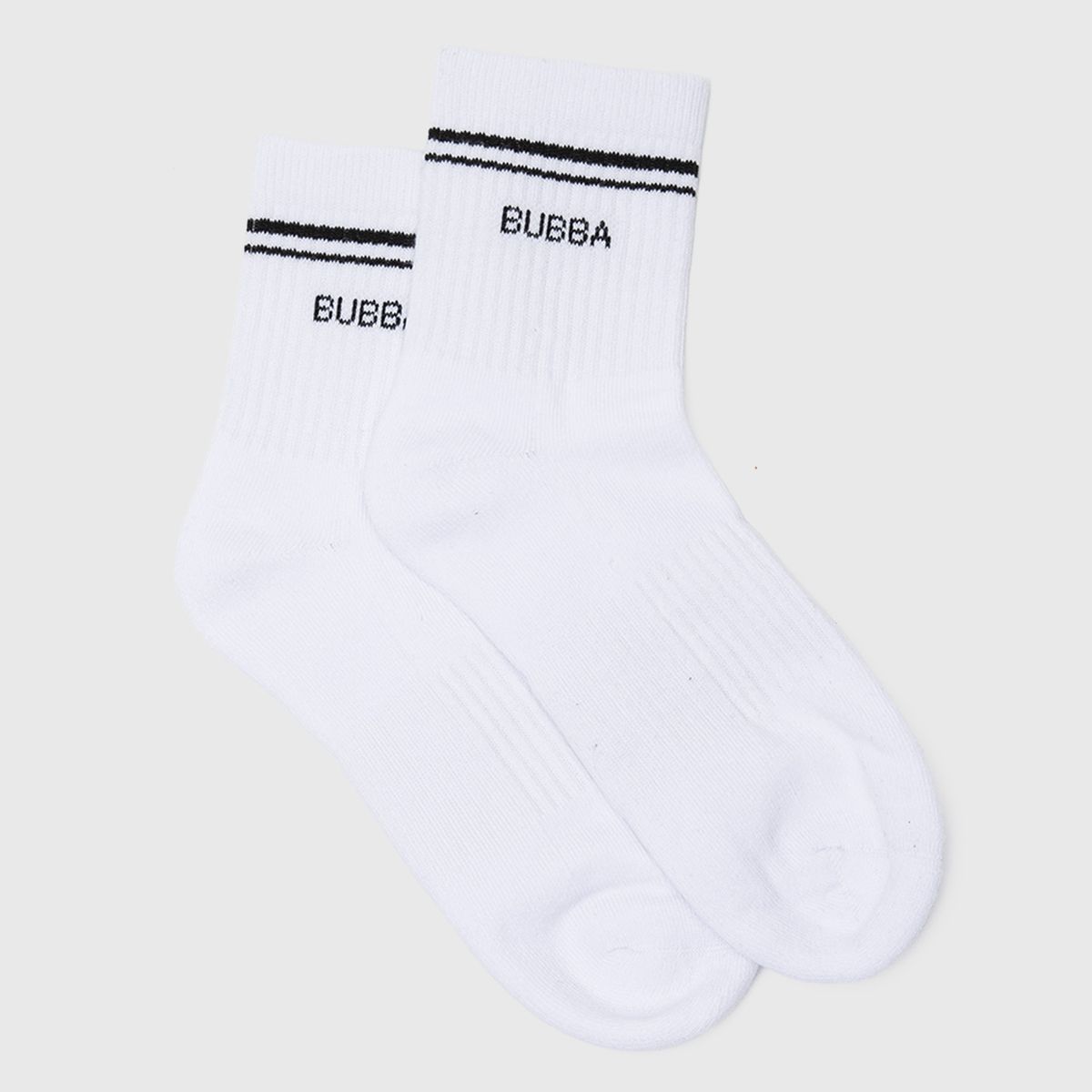 BUBBA - Calcetin Corto Blanco Bubba Essentials