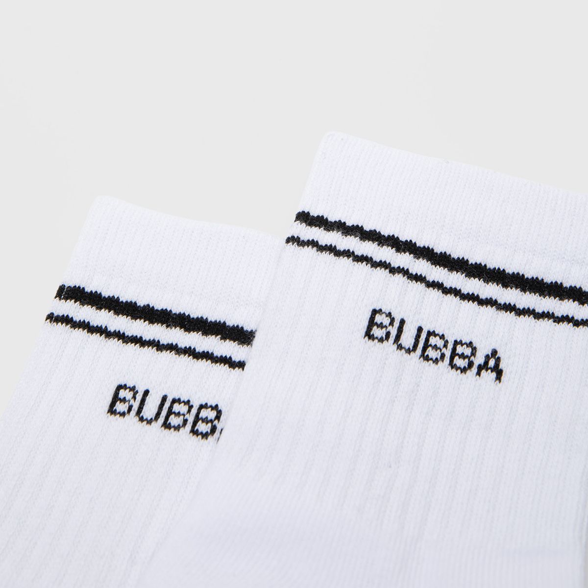 BUBBA - Calcetin Corto Blanco Bubba Essentials