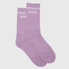 BUBBA - Calcetin Largo Rosado Claro Essentials