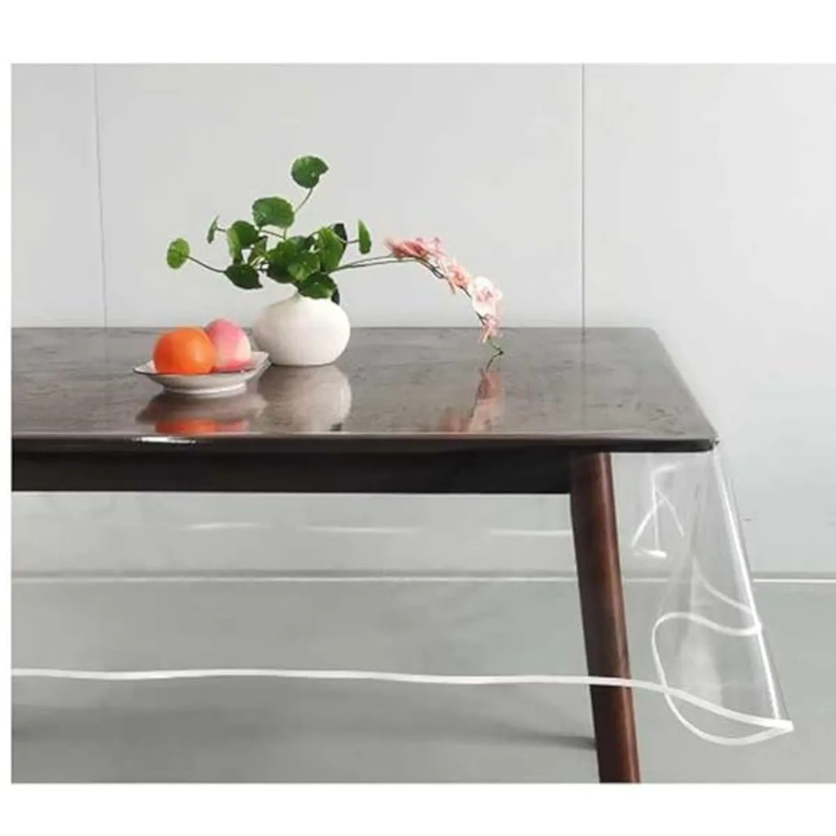 OEM - Mantel De Hule Plastico Mesa Rectangular Transparente 160cm