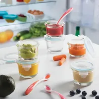 Set 8 Mini Taper 165 ML para Alimentos Snacks