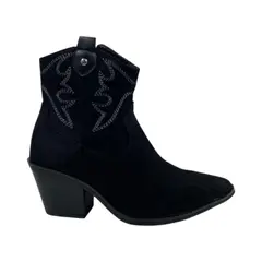 HERIEL - Botín Negro Texano Mujer