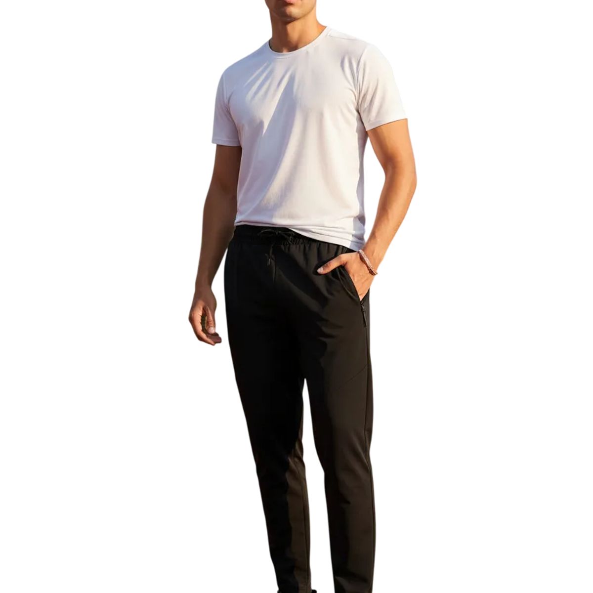 GARSIL - Buzo Deportivo Para Hombre - Bolsillos Con Cierres - Tela Secado Rapido