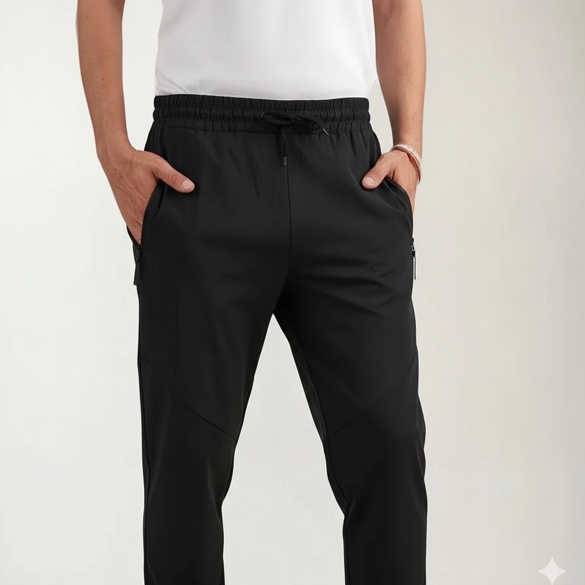 GARSIL - Buzo Deportivo Para Hombre - Bolsillos Con Cierres - Tela Secado Rapido