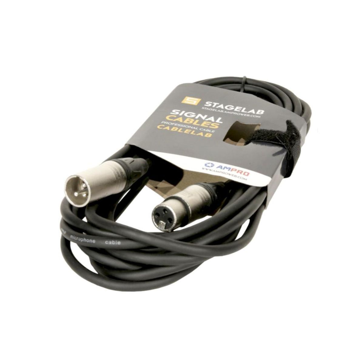 STAGELAB - Cable Microfono XLR 3mt Stagelab CLM-XMXF3