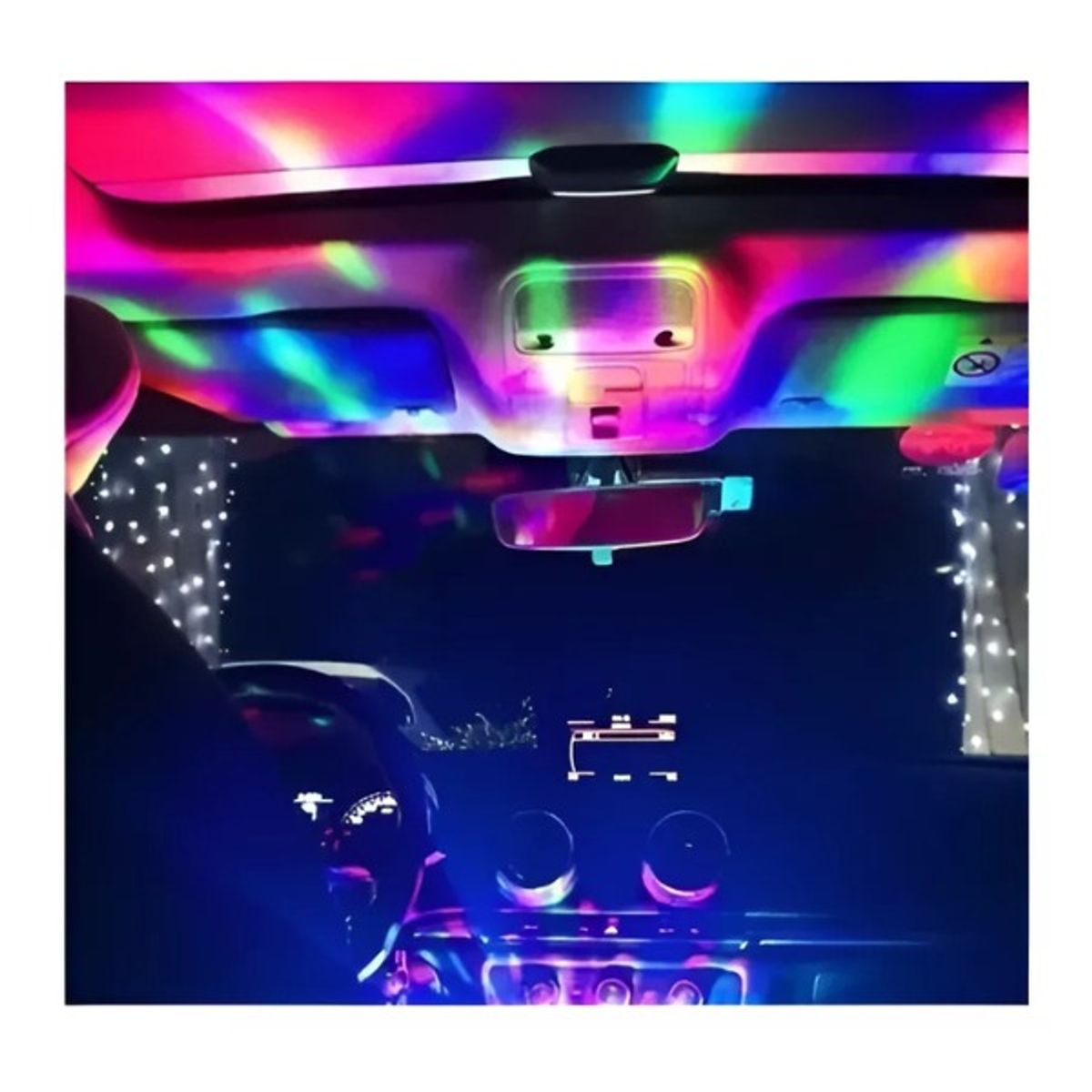 GENERICO - Bola Mágica Disco Mini Discoteca Usb Auto