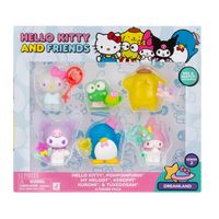 Set 6 Figuras de Colección ""Hello Kitty y sus amigos""