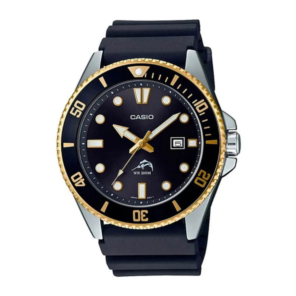 CASIO - Reloj Casio Submariner Marlin Duro Buceo MDV-106G-1AVCF