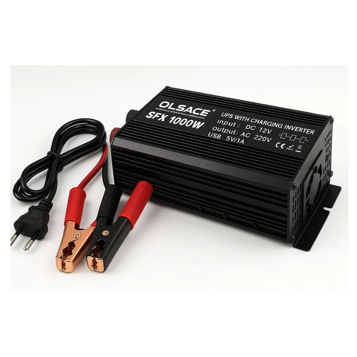 EOLAND - Inversor Corriente 1000w 12v A 220v Usb Ups Cargador Bateria