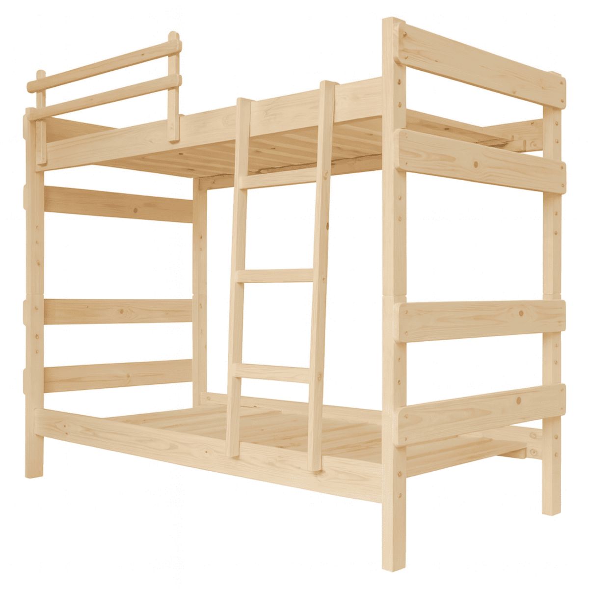 LAS ARAUCARIAS - Camarote de Madera Newen Crudo 1 Plaza