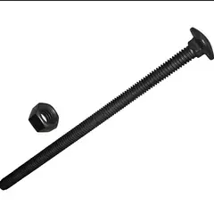 GENERICO - PERNO COCHE CON TUERCA HILO 3/8 X 7