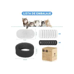 GENERICO - Pack 16 Filtros Bebedero Fuente D Agua Eléctrico Gato Perro