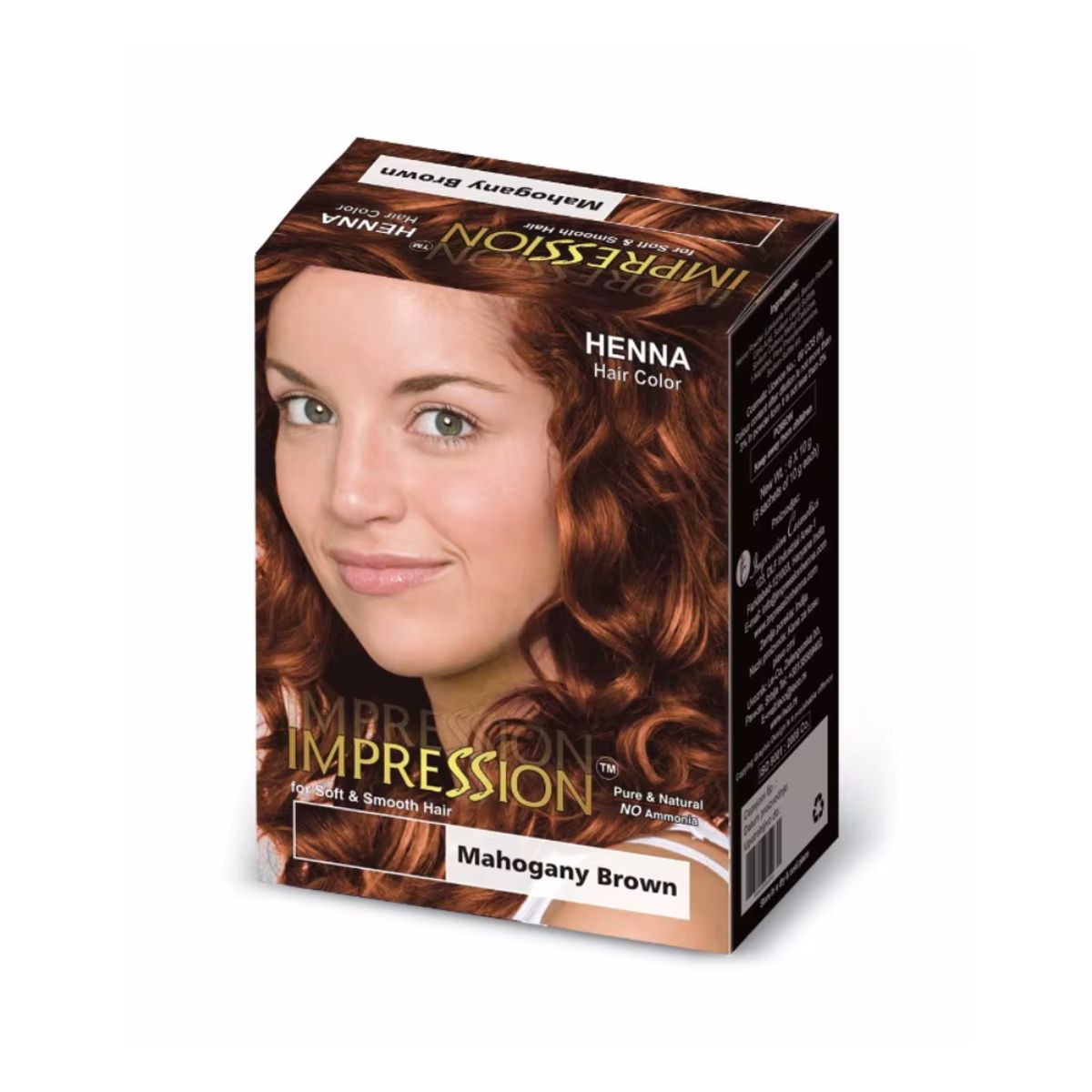 IMPRESSION - Impression Henna Hair Color Caoba 10 gr X 6 saches