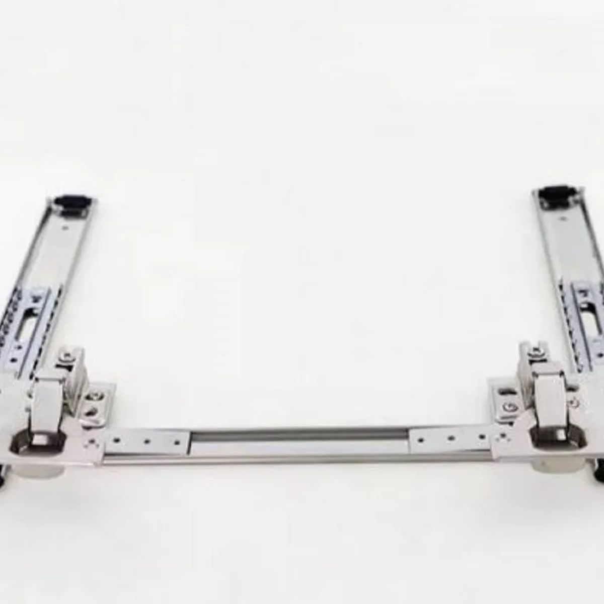 GENERICO - Corredera Telescópica Pocket Door 45 cm 1.2 mm 35 kilos