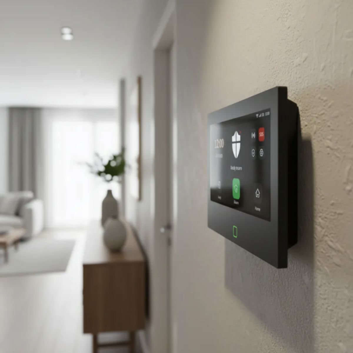 FACTORYTECH - Alarma Seguridad Inteligente 8en1 Wifi 4G Pantalla 7 Pulg