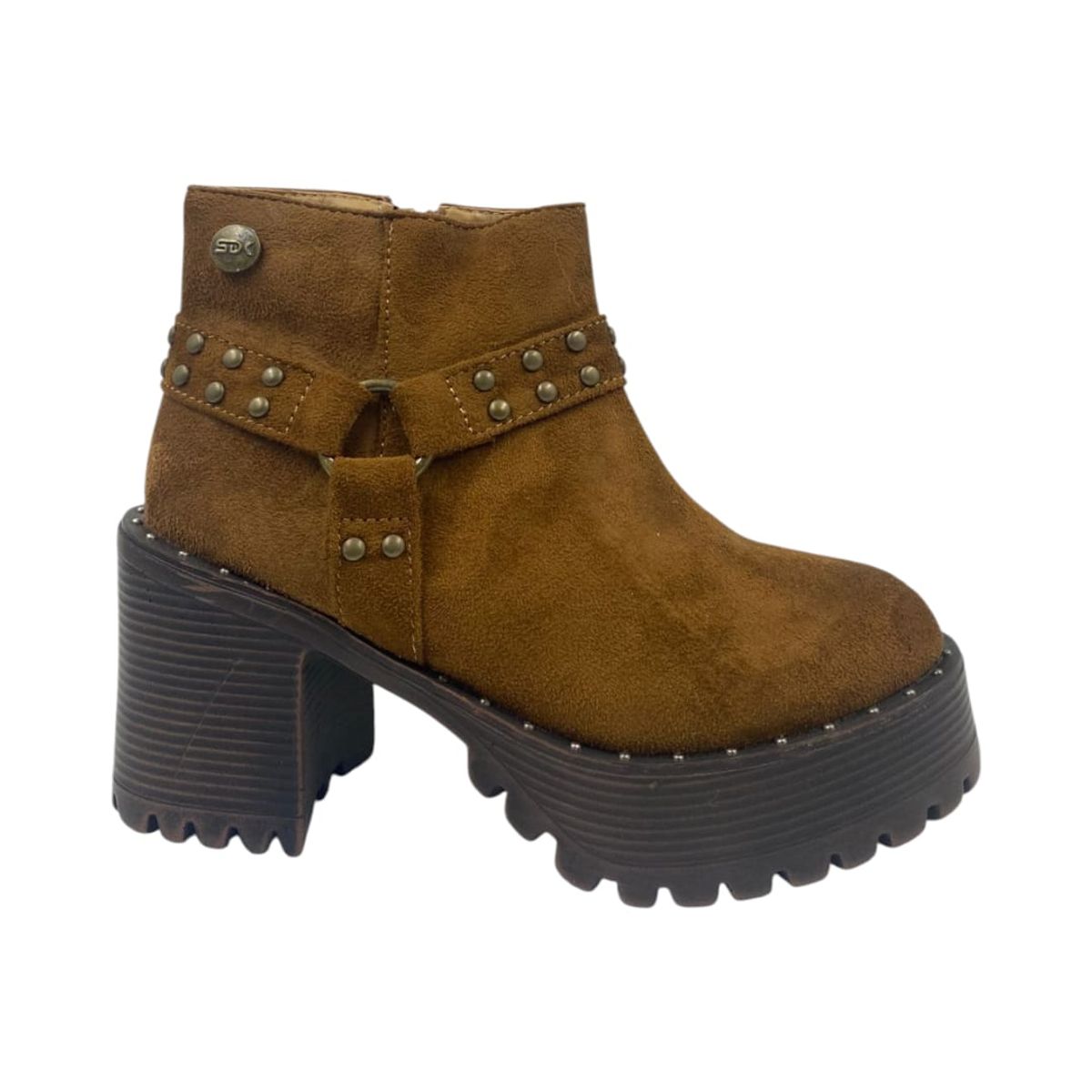 HERIEL - Botin Café Plataforma Mujer