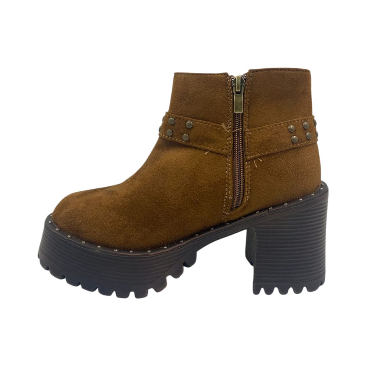 HERIEL - Botin Café Plataforma Mujer