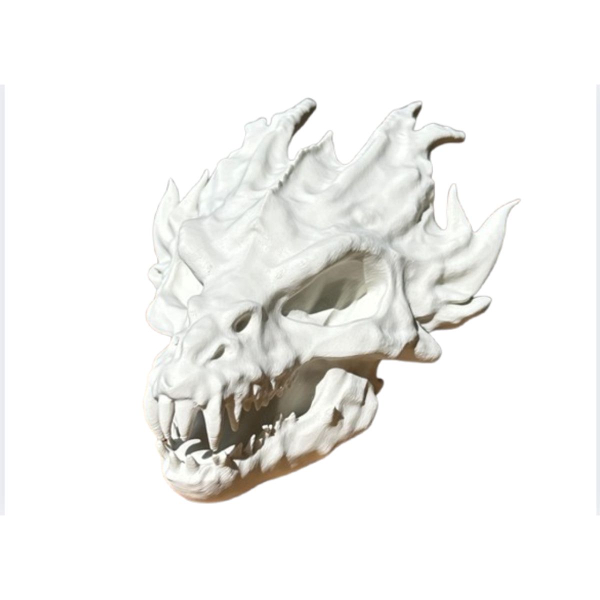 GENERICO - Figura Decoración- Cabeza de Dragón Furioso