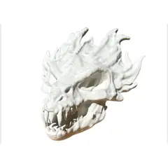 GENERICO - Figura Decoración- Cabeza de Dragón Furioso