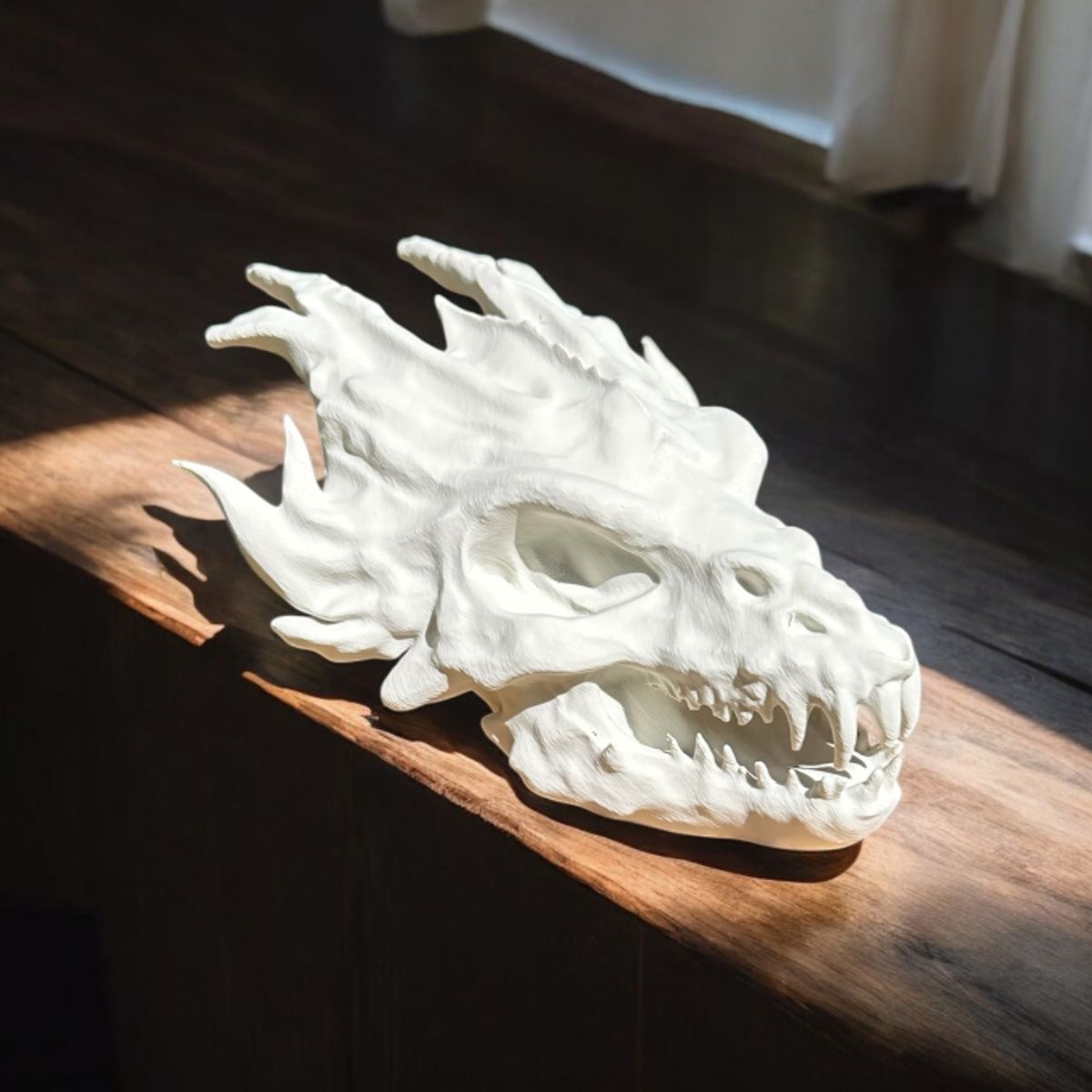 GENERICO - Figura Decoración- Cabeza de Dragón Furioso