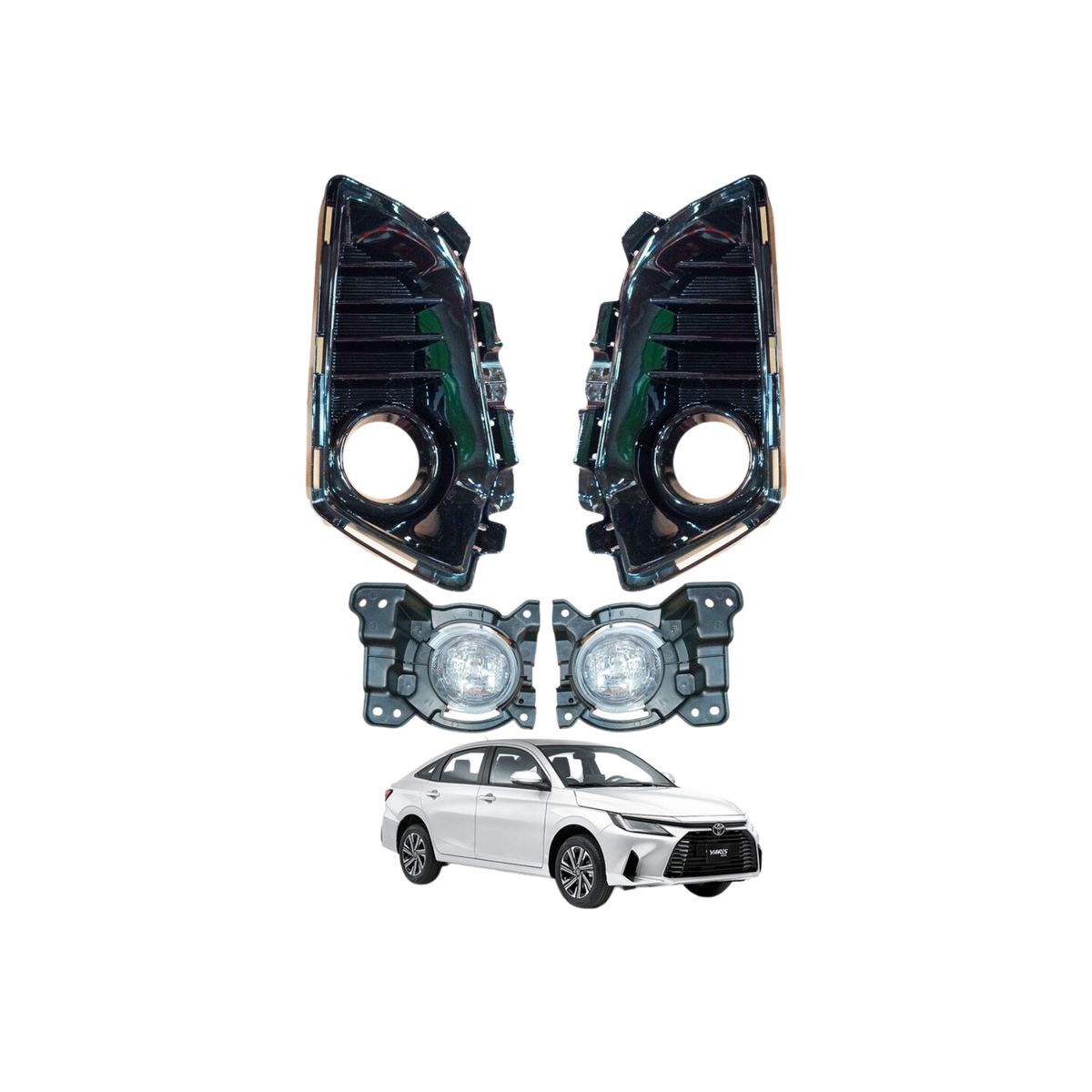 MATSUMOTO - KIT NEBLINEROS LED TOYOTA YARIS 2023