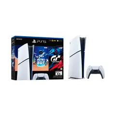 SONY - Consola PlayStation 5 edición digital con ASTRO BOT y Gran Turismo 7