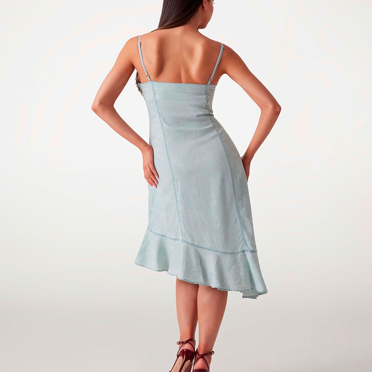 GUESS - Vestido Francisca Celeste