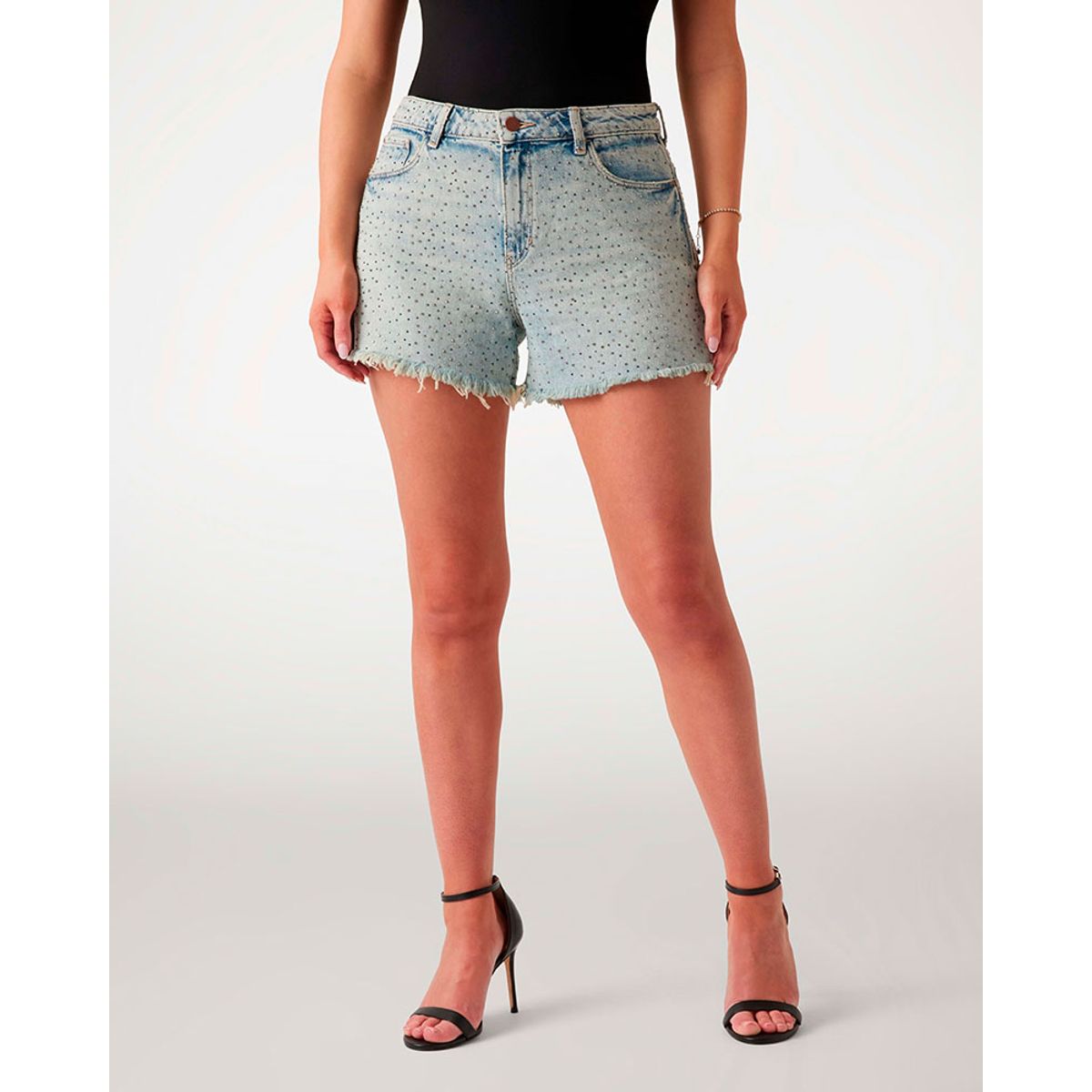 GUESS - Short Relaxed Midi Short Denim