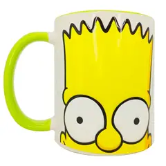 GENERICO - Tazón Tazón Cerámico con boca abajo Bart Simpsons