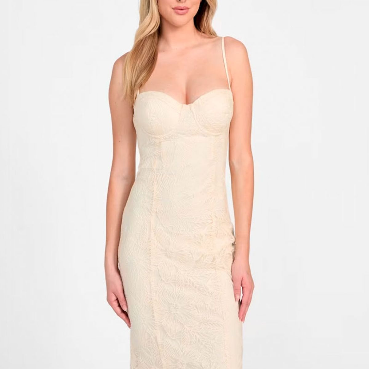 GUESS - Vestido Sl Serene Blanco