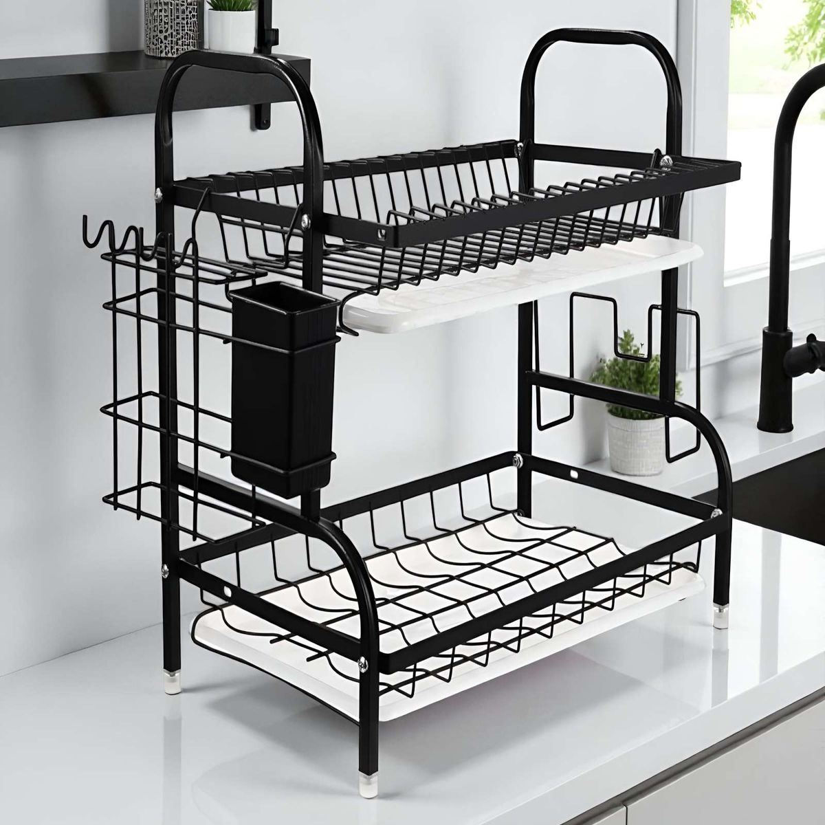 GENERICO - Escurreplatos KITCHEN de Dos Niveles