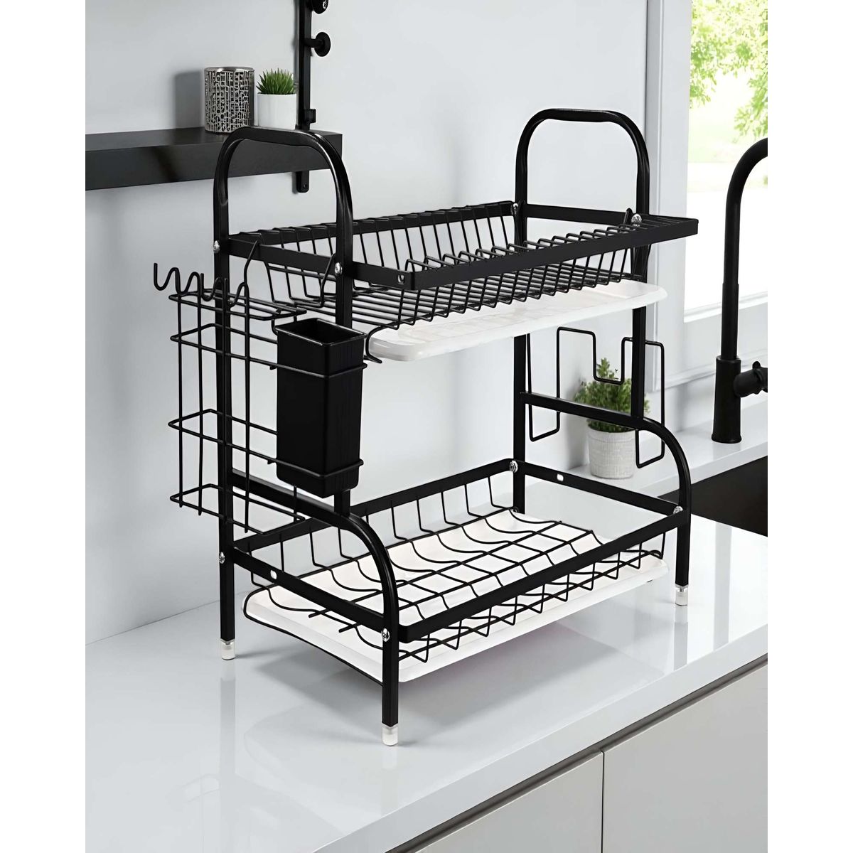 GENERICO - Escurreplatos KITCHEN de Dos Niveles