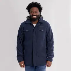 GANGSTER - Chaqueta Canvas Everest Azul