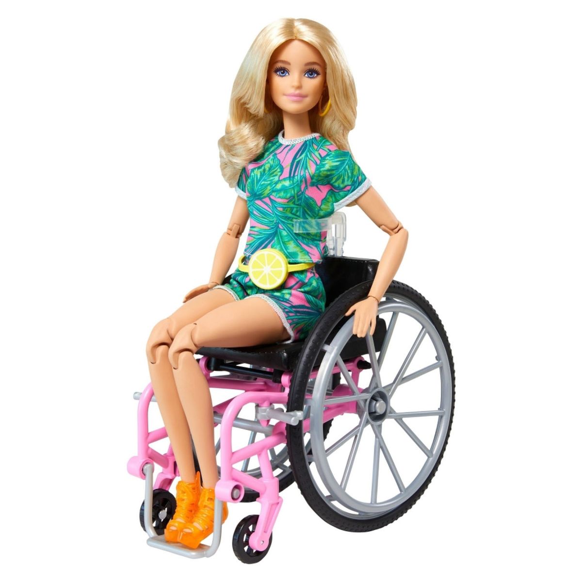 BARBIE - Barbie Muñeca Fashionista En Silla De Ruedas