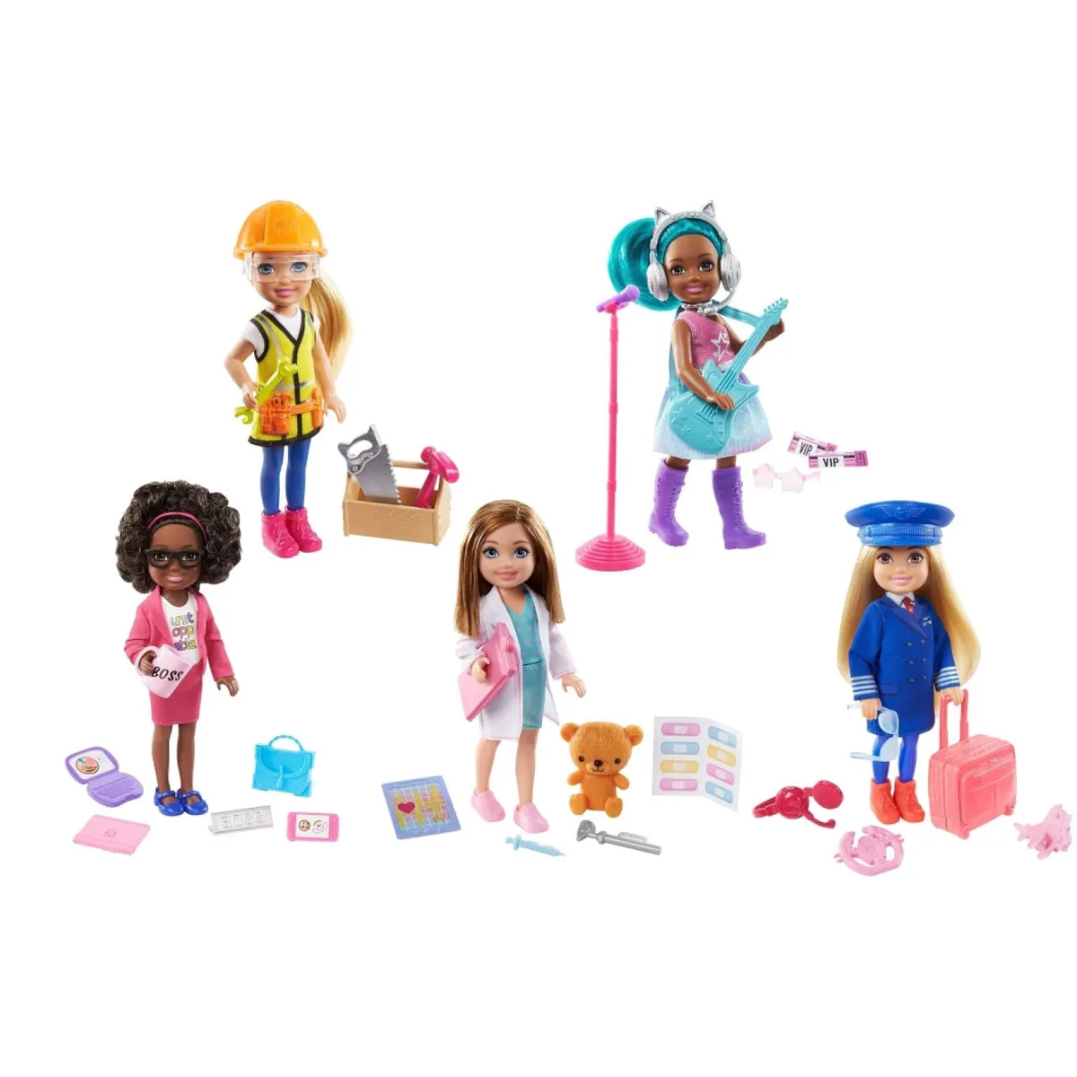 BARBIE - Muñeca Barbie Chelsea Profesiones (Contiene Producto Al Azar Del Surtido)