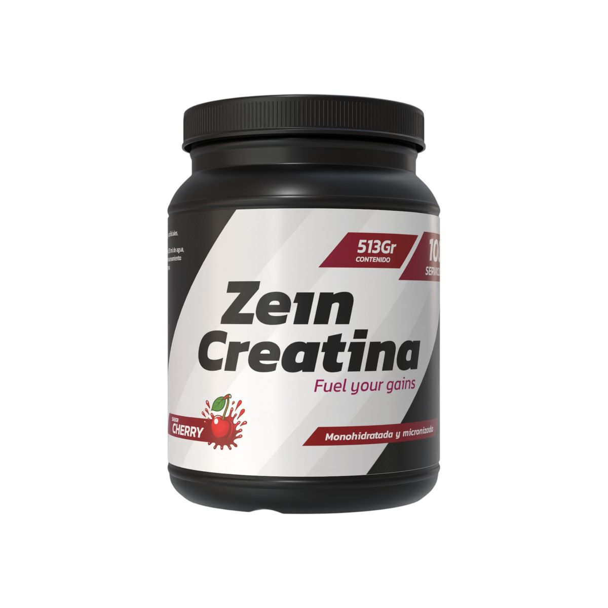 ZEIN - CREATINA MONOHIDRATADA Y MICRONIZADA 513GR CHERRY - ZEIN