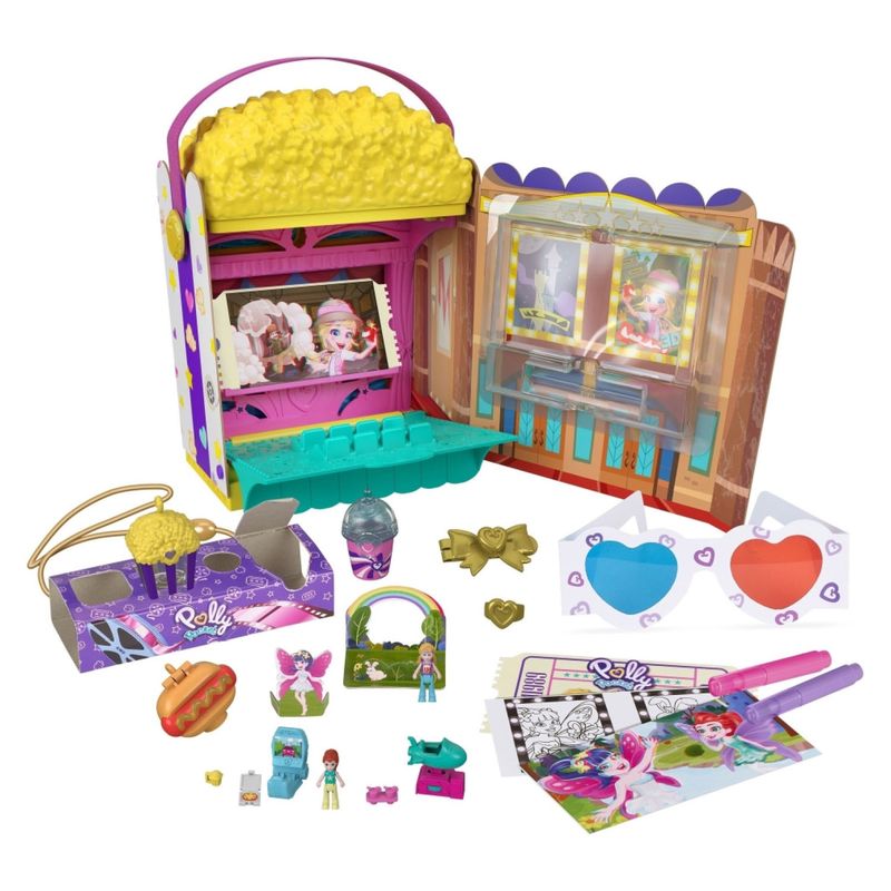 POLLY POCKET - Muñeca Polly Pocket Caja De Palomitas Sorpresa