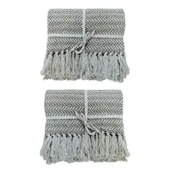 HOMEWELL - Kit de 2 Mantas Perfect Winter 125*150Cm