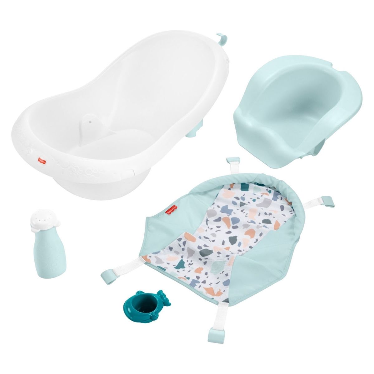 FISHER PRICE - Juguete Para Bebé Bañera De Lujo 4 En 1 Fisher Price