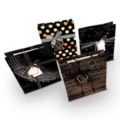 GENERICO - BOLSA DE REGALO JUST FOR YOU 30X40 CM X12 UNI