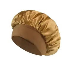 GENERICO - GORRO PARA DORMIR BANDA ANCHA KEKE DORADO