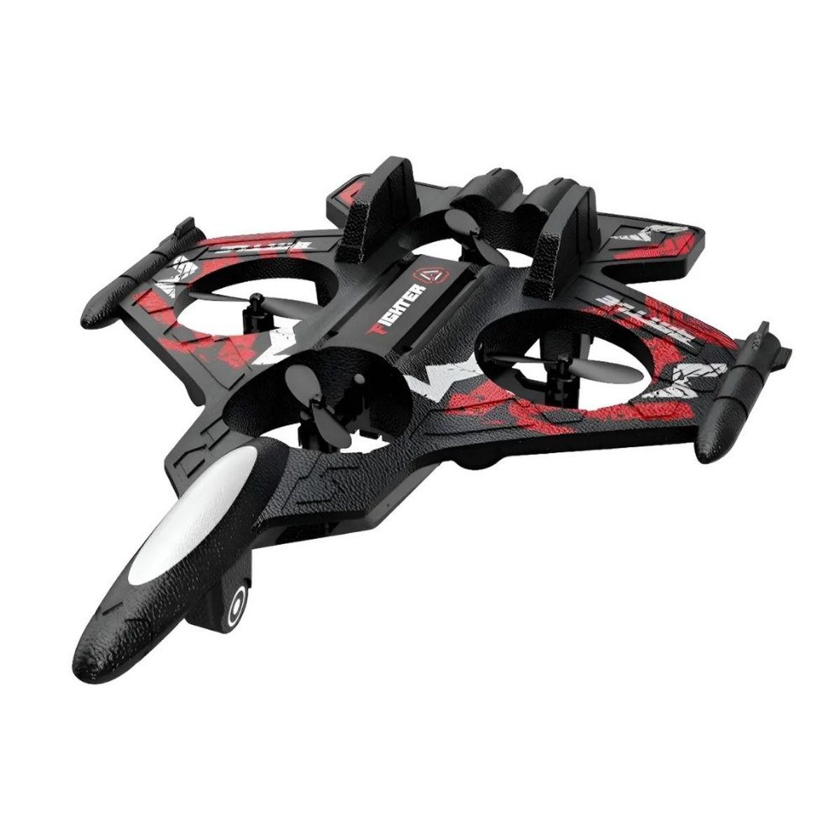 NOVYSTOR - Juguete Drone Avión Espuma Planeador Control Remoto Batería