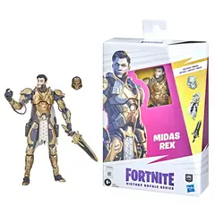 FORTNITE - Figura de acción Hasbro Victory Royale Midas Rex de 6 pulgadas
