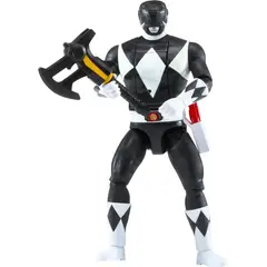POWER RANGERS - Figura Gira Cabeza Black Ranger