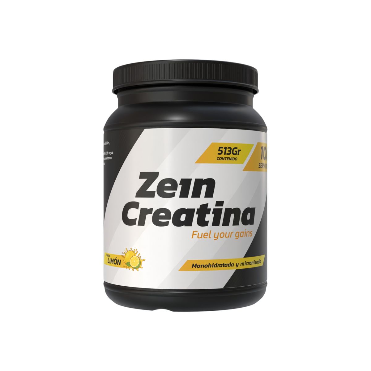 ZEIN - CREATINA MONOHIDRATADA Y MICRONIZADA 513GR LIMON - ZEIN