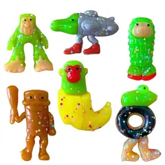 GENERICO - Squishy Pegajosa Tralalero Tralala Set 2 Juguetes Antiestrés