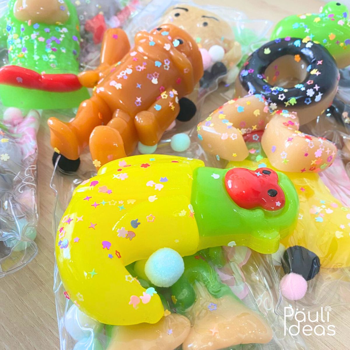 GENERICO - Squishy Pegajosa Tralalero Tralala Set 2 Juguetes Antiestrés