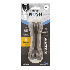 ZEUS - Nosh Hueso Flexible Tocino Talla M Juguete Para Perros