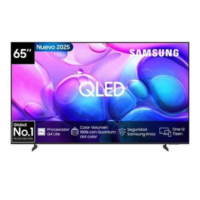 Samsung Smart Tv 65"" Qled 4K Uhd Qn65Q6Faagxzs